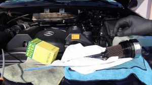 Mercedes-Benz ML320 Oil Change (W163)
