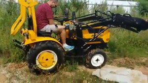 мини трактор Jinma JM с передним ковшом КУН