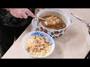 ЛЮБИМОЕ БЛЮДО ИЗ ДЕТСТВА "ГУЛЯШ С МАКАРОНАМИ"...