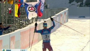 Мужская сборная России завоевала золото в эстафете на чемпионате мира по биатлону