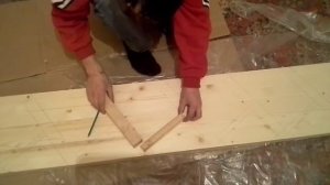 изготовление деревянной лестницы часть 2