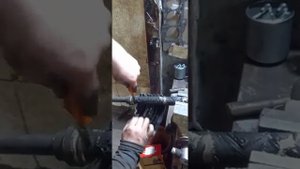 Замена наружного пыльника ШРУСа без снятия внутренего подшипника полуоси Дачия  Dacia логан