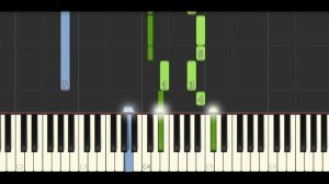 Jacques Offenbach - Barcarolle - EASY Piano Tutorial w/ Finger Hints