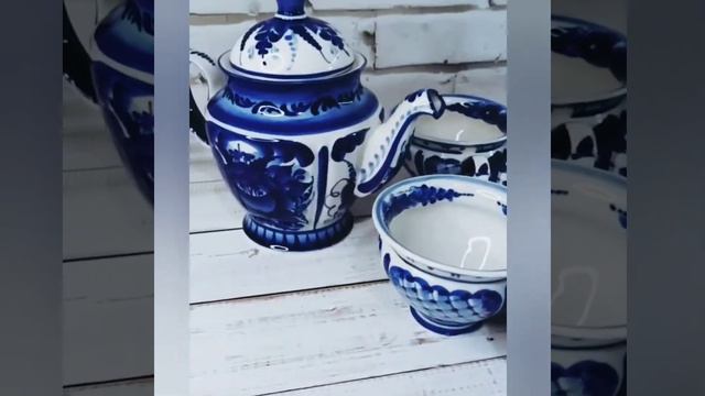 ✅ ТОП 5 КРАСИВЫХ СЕРВИЗОВ ИЗ ГЖЕЛЬСКОГО ФАРФОРА