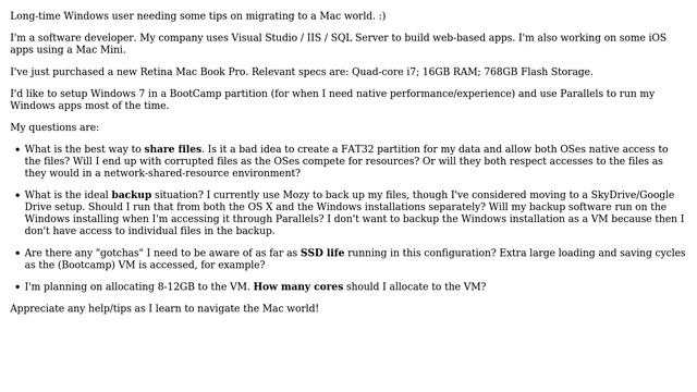 How to setup Windows 7 on a Mac Book Pro with Parallels? смотреть онлайн