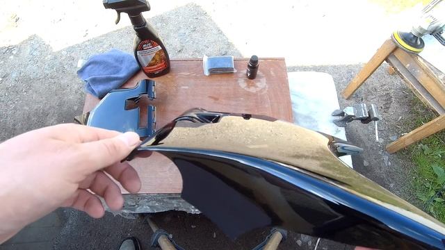 Полировка мотоцикла Honda Steed VLX 400/600. Часть 6. Нанесение керамического покрытия DPRO 9H(T)