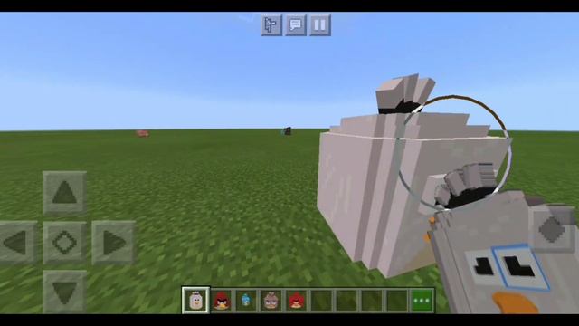 ПЕРСОНАЖИ ИЗ ANGRY BIRDS В MINECRAFT! смотреть онлайн