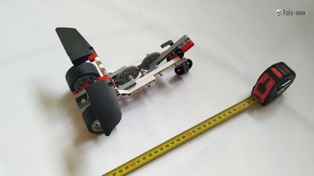 Lego EV3 машинка на резиномоторе вариант 1 [МРМ-МЗП-В1] смотреть онлайн