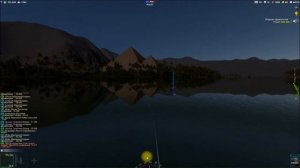 ТР2, ночная рыбалка в Египте, ловля двоякодышащей рыбы, Протоптер мраморный