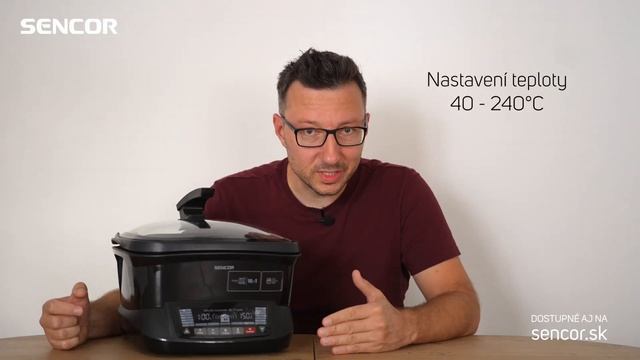 Multifunkčný Fritovací Hrniec SENCOR SFR 9300BK - Unboxing смотреть онлайн