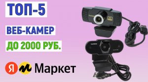 ТОП-5 лучших веб-камер до 2000 рублей с Яндекс Маркета. Рейтинг