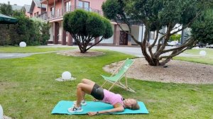 ДЕЛАЕМ ШИКАРНУЮ ПОПУ без приседаний, зала, в любых условиях! И без нагрузки на колени.