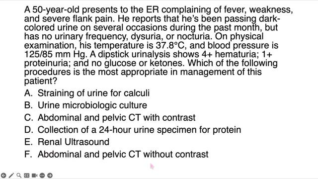 Urology Practice Questions | Khaled Hamsho | REN 364 PAL review session смотреть онлайн