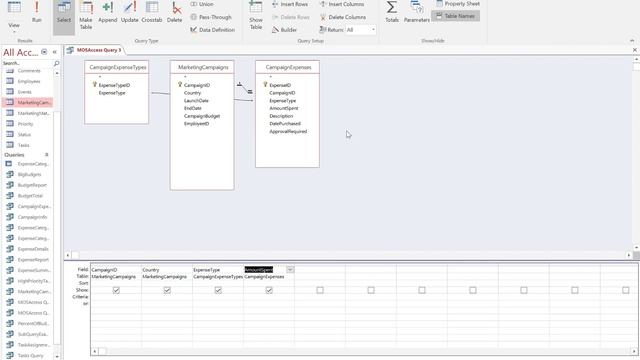 Access Objective 3.1 Practice Tasks