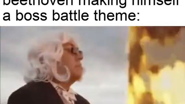 Beethoven virus Burning piano meme (Beethoven boss battle meme) (original) смотреть онлайн