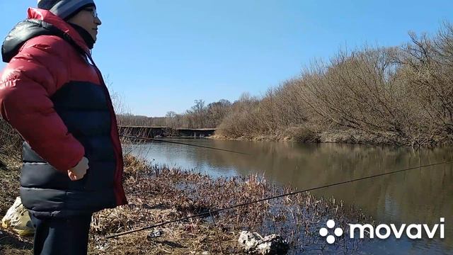 Выехали с папой на рыбалку на велосипедах смотреть онлайн