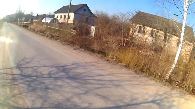 Опасное вилли на асфальте Honda XR250 смотреть онлайн