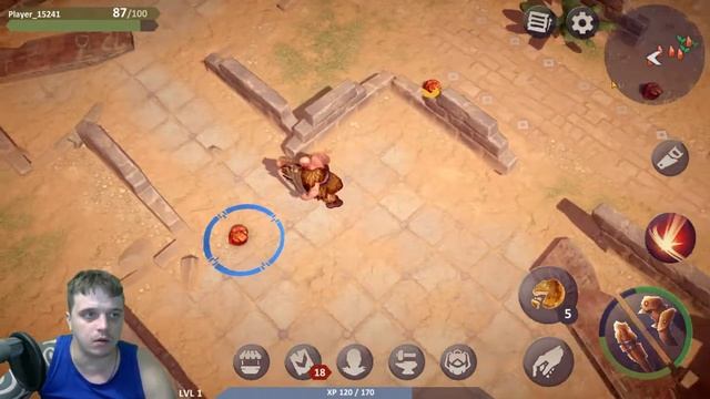 Exile Survival – Выживи и отомсти Богам►Обзор,Первый взгляд,Мнение об игре смотреть онлайн