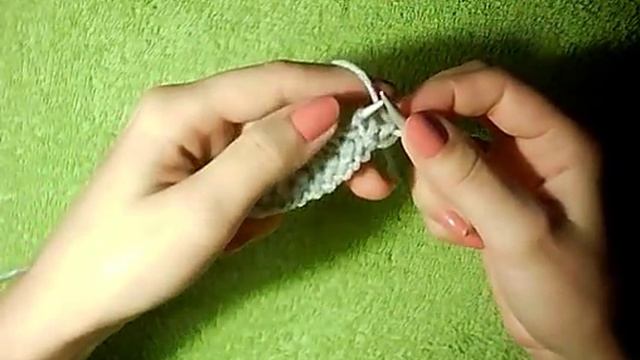 Жемчужный узор+Как вязать жемчужный узор спицами.Узор рис или жемчужный узор смотреть онлайн