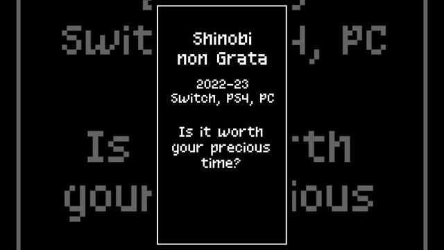 Shinobi non Grata (2023) - 5 Second Review