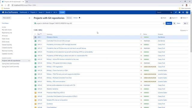 Exporting linked Git commits from Jira to Excel смотреть онлайн