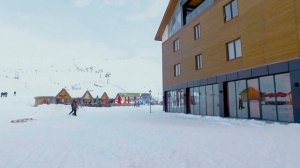 Гудаури 2019 - обзор апартаментов RedCo и главной площади