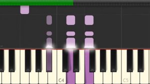 Gary Jules - Mad World - Piano Tutorial by Amadeus (Synthesia)