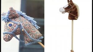 Разные игрушки лошадки своими руками на палке
