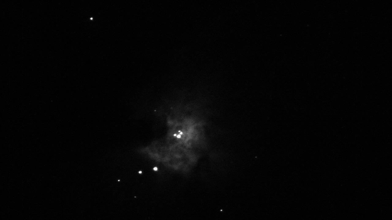 M42 Nebula, 18-12-2016, 00:37.