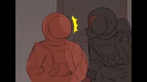 черный опять импостер и вот что из этого вышло (Among Us)