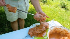 ?️ШАШЛЫК в ТАНДЫРЕ из СВИНИНЫ. ТАНДЫР СВОИМИ РУКАМИ из КИРПИЧЕЙ. Вкусный и Сочный Шашлык в Тандыре