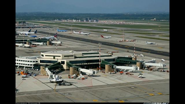 Photopresentation airport Milano Malpensa (LIMC) смотреть онлайн