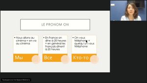 Местоимение on во французском языке