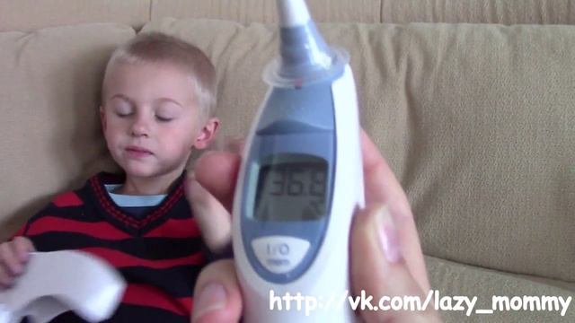 Инфракрасный ушной термометр. Цифровой термометр для ребенка. Как измерить температуру ребенку смотреть онлайн