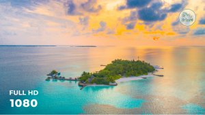 Успокаивающая медитация | музыка для расслабления и шум легкой волны | Необитаемый остров