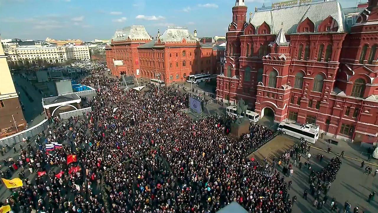 манежная площадь митинг