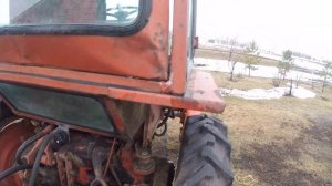омолаживания трактора  т 25 . расширенные задние крылья.   Половодье.