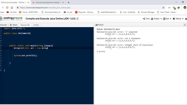 Arrays in Java | Complete Android Development Course For Beginners