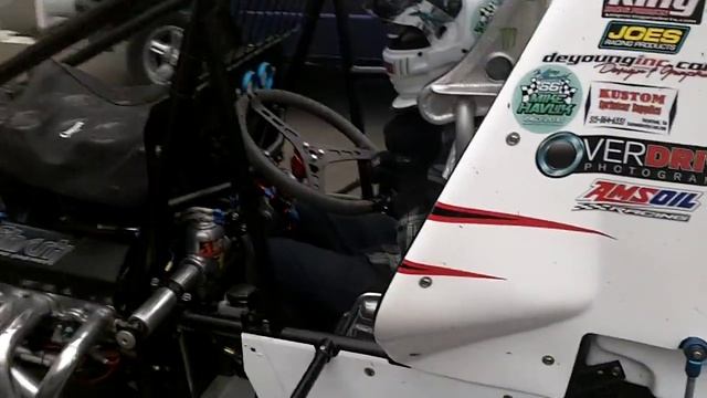 Tyler Anderson starting the new Shark sprint car engine смотреть онлайн