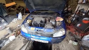 Лада Калина Замена моторного масла - Lada Kalina Engine Oil Replacement