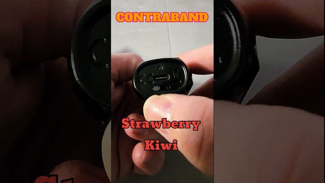 CONTRABAND Strawberry Kiwi disposable #vape #unboxing #asmr #germanquality