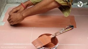 Floor paint / how to paint concrete floors / indigo floor paint / asian paints floor guard