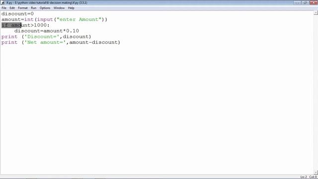 Python - If Statement