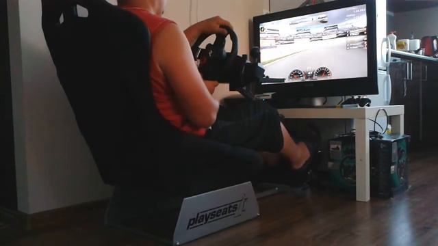 Playseats Logitech Driving Force GT Gran Turismo 6 PS3 смотреть онлайн