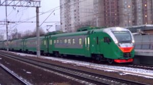 Встреча "Спутников" ЭД4м-0500 пропускает ЭД4м-0280!