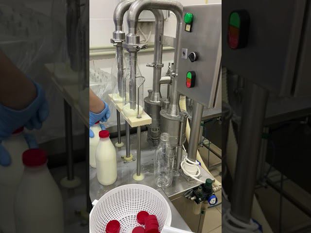 Автомат розлива молока в бутылку 1 литр (Казаро, CASARO, Topcheese)