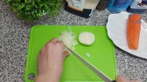 Рыбный суп с рисом из сазана