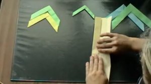 Бумеранг из бумаги оригами , Origami. КАК сделать Бумеранг из бумаги?