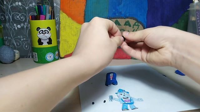 Леплю стильного Лу из пластилина. Всех с днём святого Валентина ?? смотреть онлайн