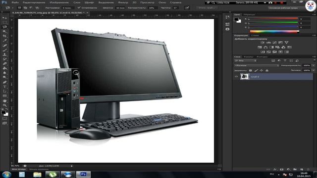 Adobe PhotoShop Удаление фона с фотографий смотреть онлайн